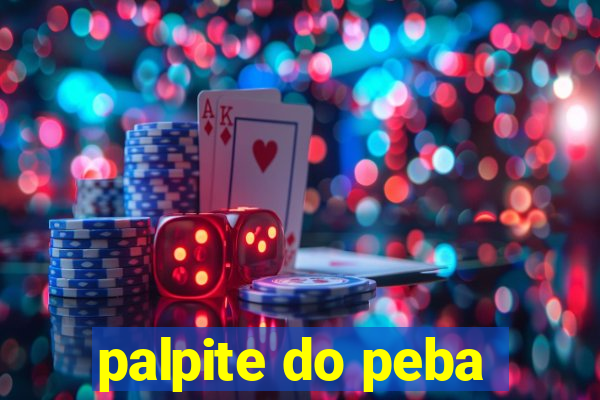 palpite do peba